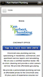 Mobile Screenshot of kenherbertplumbing.com